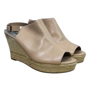 a.n.a Women’s Peep Toe Espadrille Wedge Sandals | Size 7.5